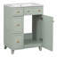 Meuble-lavabo 24 po avec lavabo en céramique-2050187638
