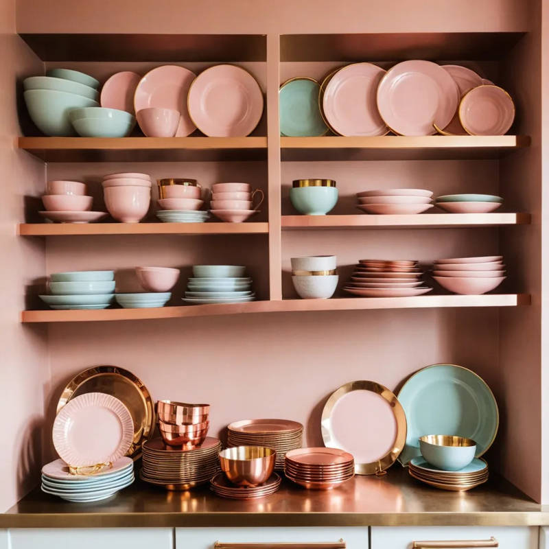 Pink Dinnerware & Dishes