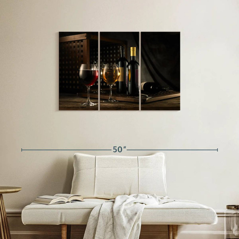Yarlin Wine Sampling, 24" H x 38" W