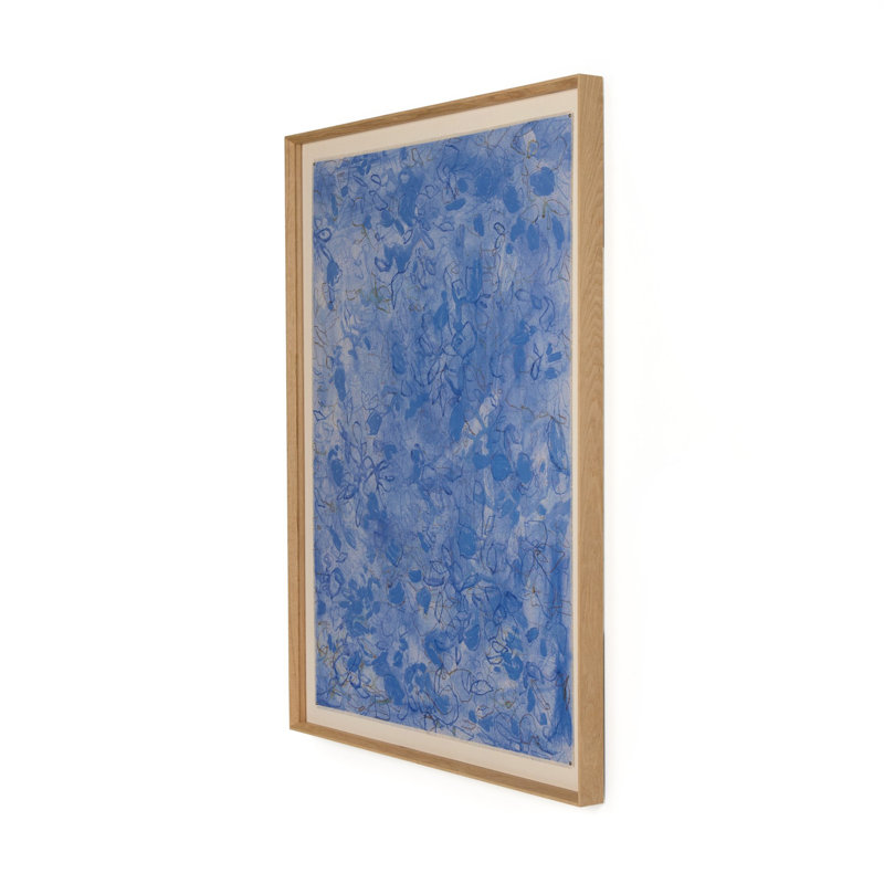 Glimmer No 23 Painting by Laurel-Dawn Latshaw, 37.5" H x 48" W