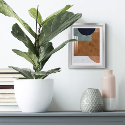 Abstract Of Shapes III Framed Print