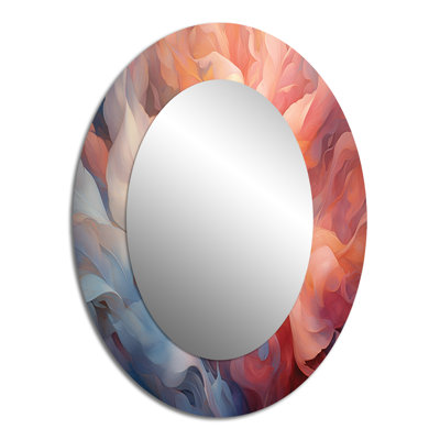 Miroir mural Peach Blue Rose Reverie I