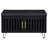 Clackamas Black 2-Door Storage Bench-18582655