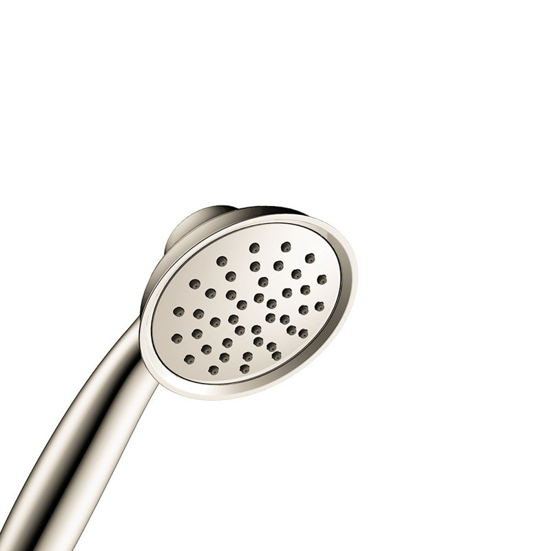 Joleena 1.75 GPM Full Handheld Shower Head, Matte Black, 1.7 GPM