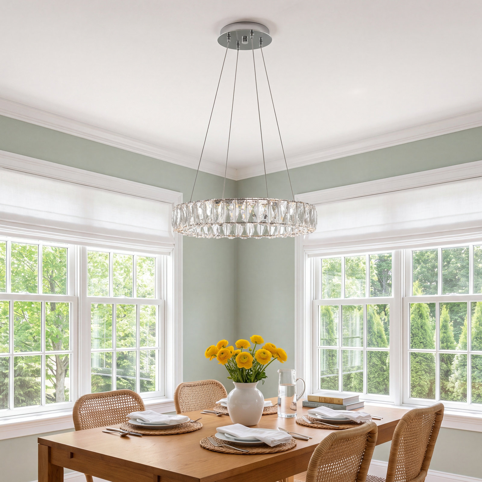Adela Single - Light Dimmable Chandelier