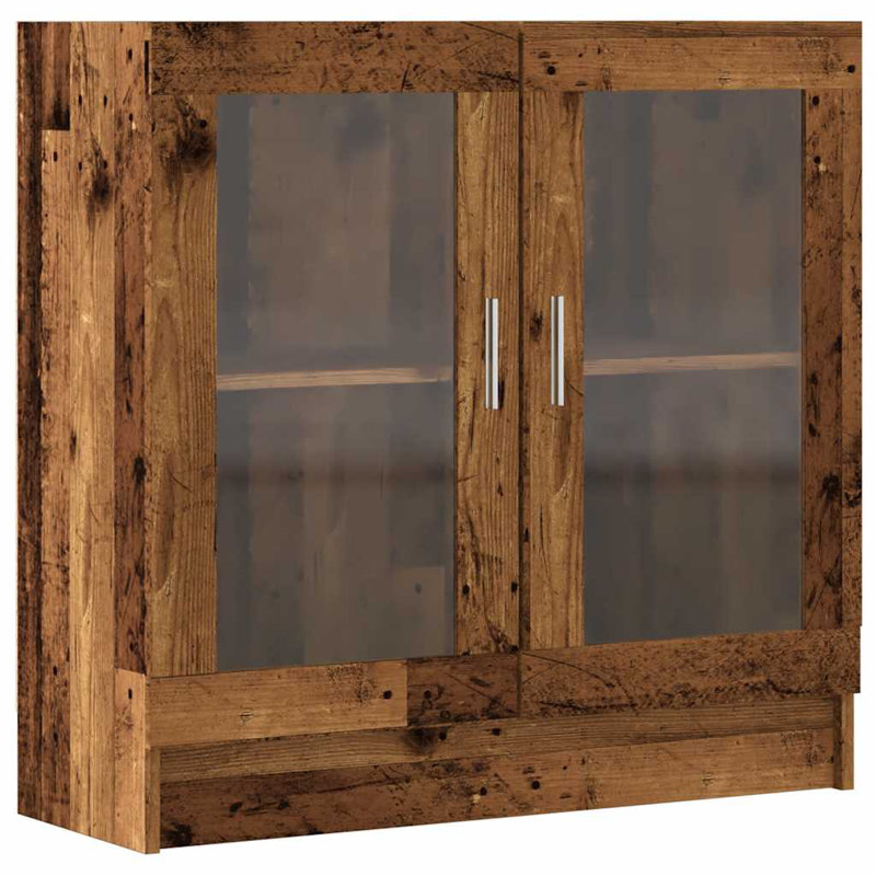 Vitrine vidaXL Vitrine, Bois ancien