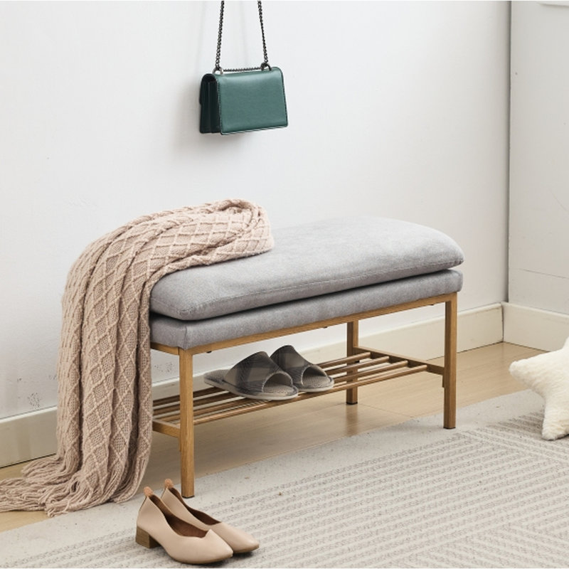 Avera Storage Bench, Grey