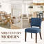 Upholstered Solid Wood Parsons Side Dining Chair-1740240086