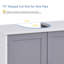 Meuble-lavabo simple avec plateau 23,5 po Olatayo