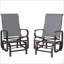 Ensemble de 2 chaises berçantes d'extérieur Cozy-1937783048