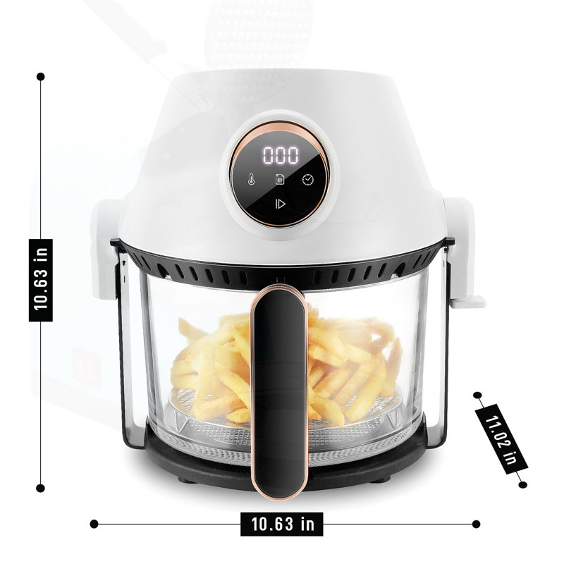 Large 5-Quart Capacity Air Fryer