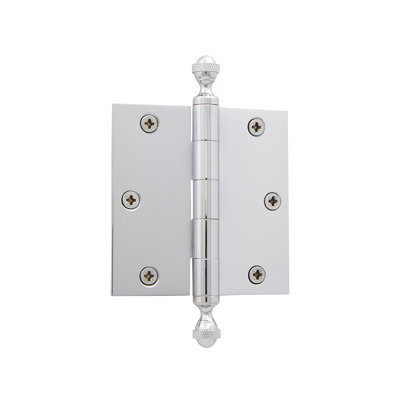 3.5'' x 3.5'' Brass Butt Bearing Hinge