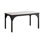 Sharitha Rectangular with Solid Wood Base Dining Table