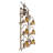 30" Wide X 40" High Wisteria 6 Light Vanity Light
