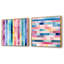Charlcombe - Ensemble de 2 collages carrés à formes abstraites-101859957-101859958