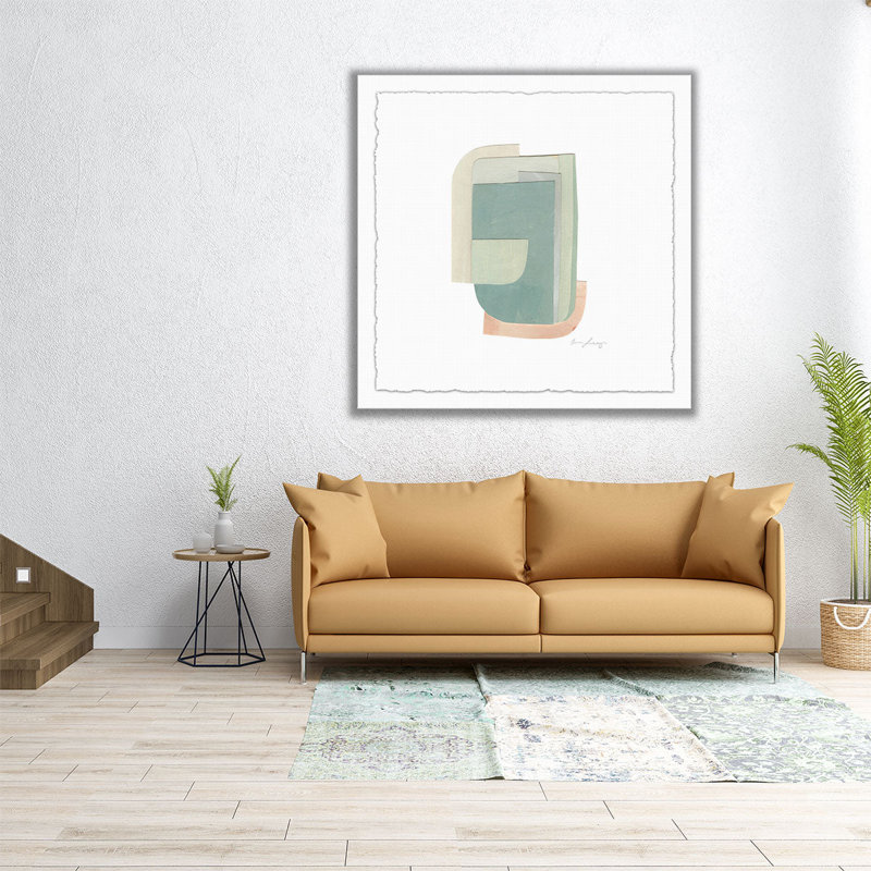 «Color Structure III», reproduction d'art sur toile, H 12 po x l 12 po
