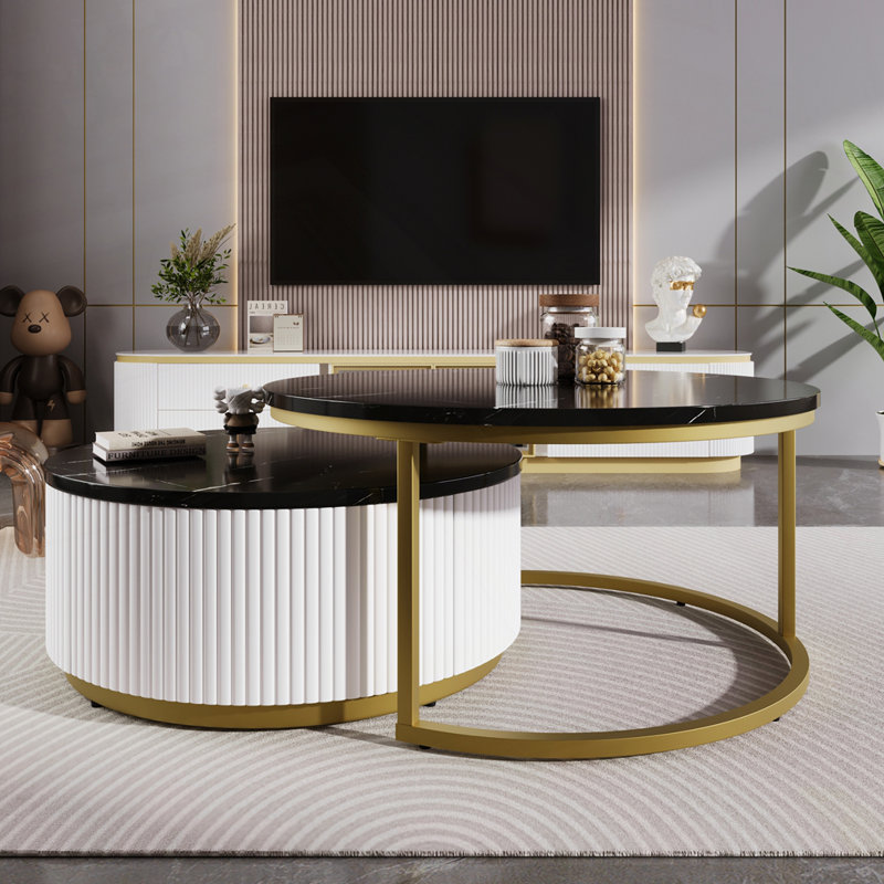Table basse Modern Modern, Blanc