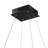 Pradyumna 1 - Light Black LED Pendant-1401984540