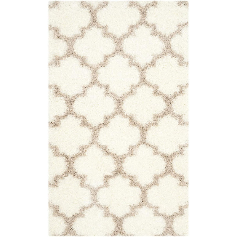Bertl Sgm-Montreal Shag Performance Geometric Rug, Rectangle 3' x 5'