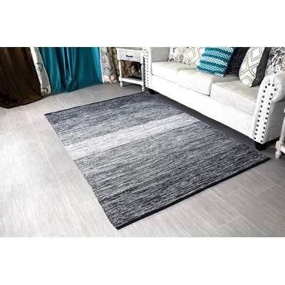 Markieff Cotton Abstract Indoor Rug