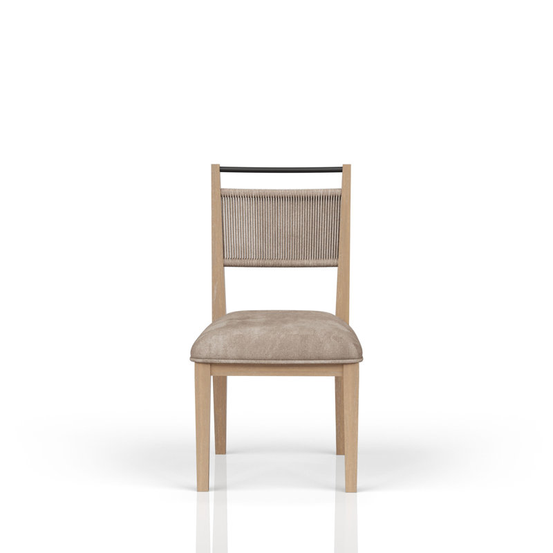 Rope Back Chair (Set Of 2), Brown