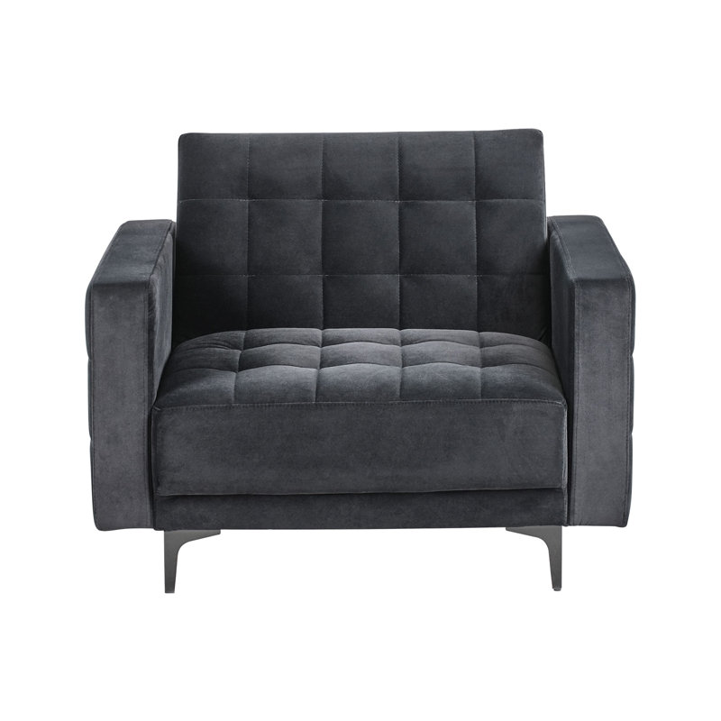 Armchair Chmura Velvet, Black