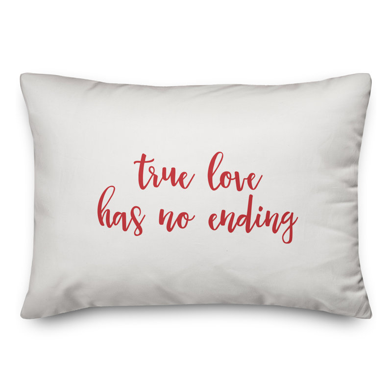  Coussin True Love, Rouge / Blanc