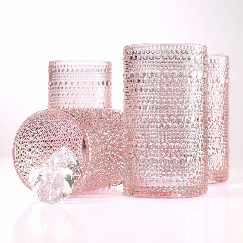 Ensemble de quatre Halo Highball 15 oz, Rose
