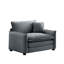 Chaise d'appoint rembourrée avec coussin Raiesha-120146195