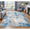Abstract Washable Soft Living Room Rug