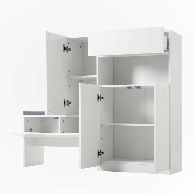 Cabinets, Blanc