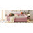 Teddy Fleece Upholstered Daybed With Light And Trundle-1146717991-1146717985