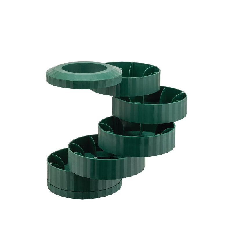 Alessi Plisse Coffee Capsule Holder  , Green
