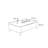 Light luxury simple rectangular rock table-107770879