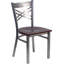 Prompton 'X' Metal Restaurant Chair-1515454592-1515454596