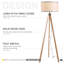 Whittington 152cm Tripod Floor Lamp-280763202