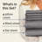 6 Piece Sheet Set, Soft Cooling Bed Sheets, Breathable & Wrinkle Free, Hotel Luxury Bedding-103254468-103254464