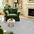 White Black Stripes Striped Monochrome Abstract Straight Lines Machine Washable Indoor Area Rug-129431412