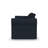 Lockheart Loveseat Console Roll Blue 24-126757838