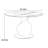 Round and simple dining table-2105733636