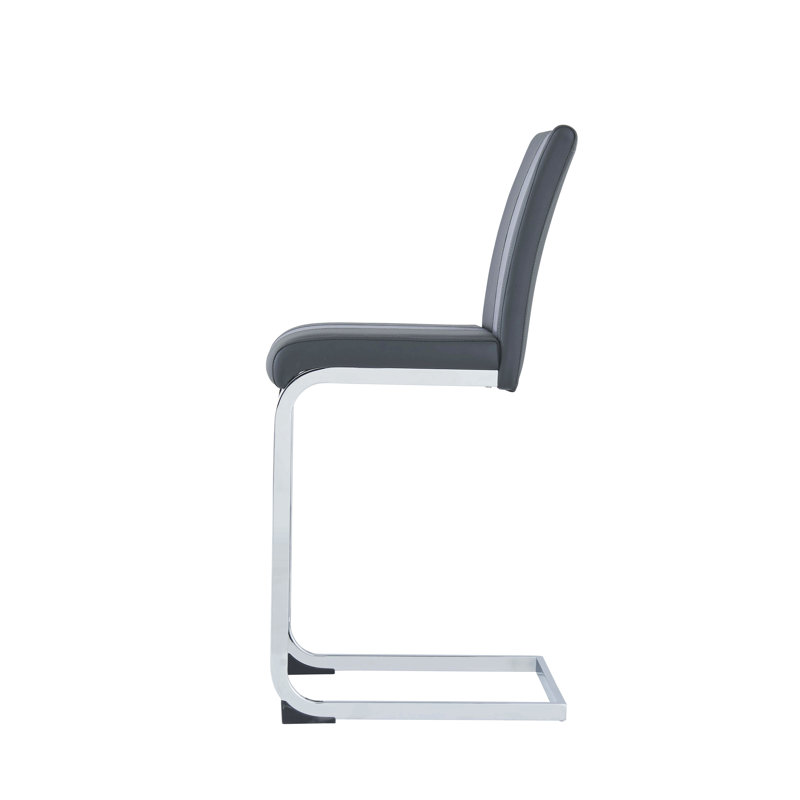 Tabourets de bar gris (ensemble de 4), Gris
