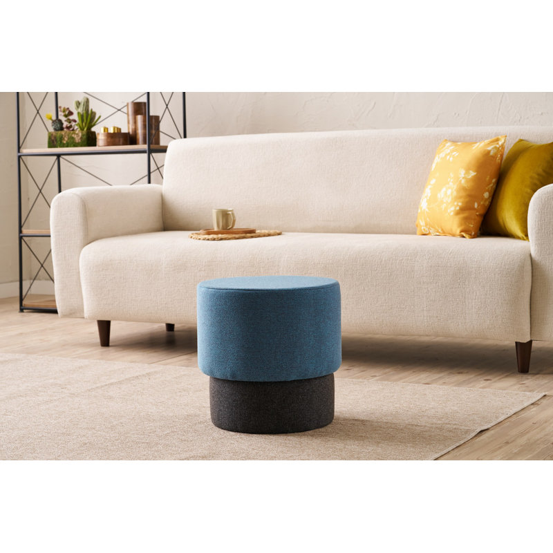 Pouf, Bleu