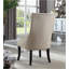 Chaise d'appoint à haut dossier-815085265
