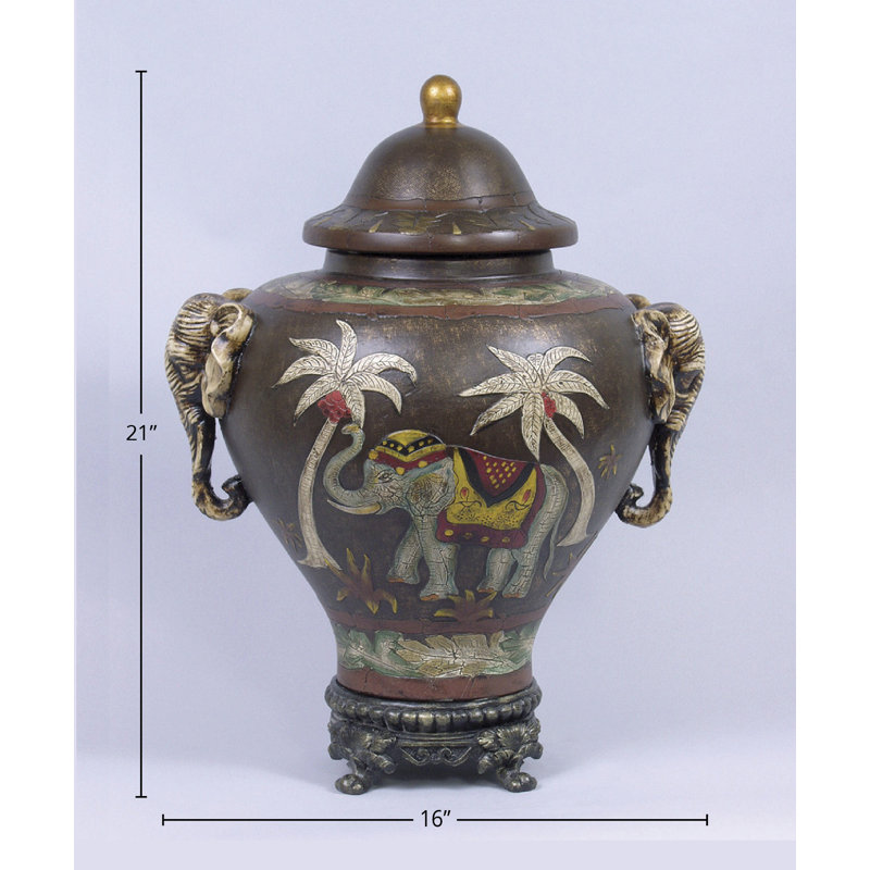 Elephant Urn