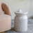 Round Bamboo Accent Table