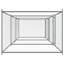 Antoinette 150cm H Metal Yard Kennel-110131513