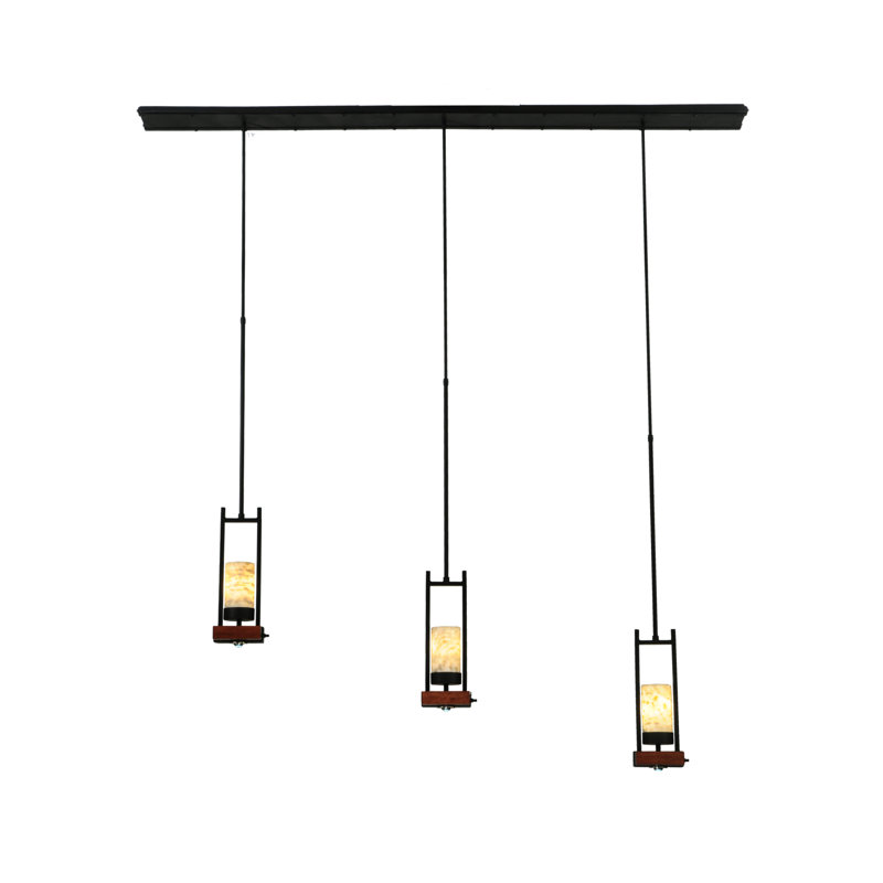 Luminaire suspendu cylindrique à 6 lumières Grand Terrace