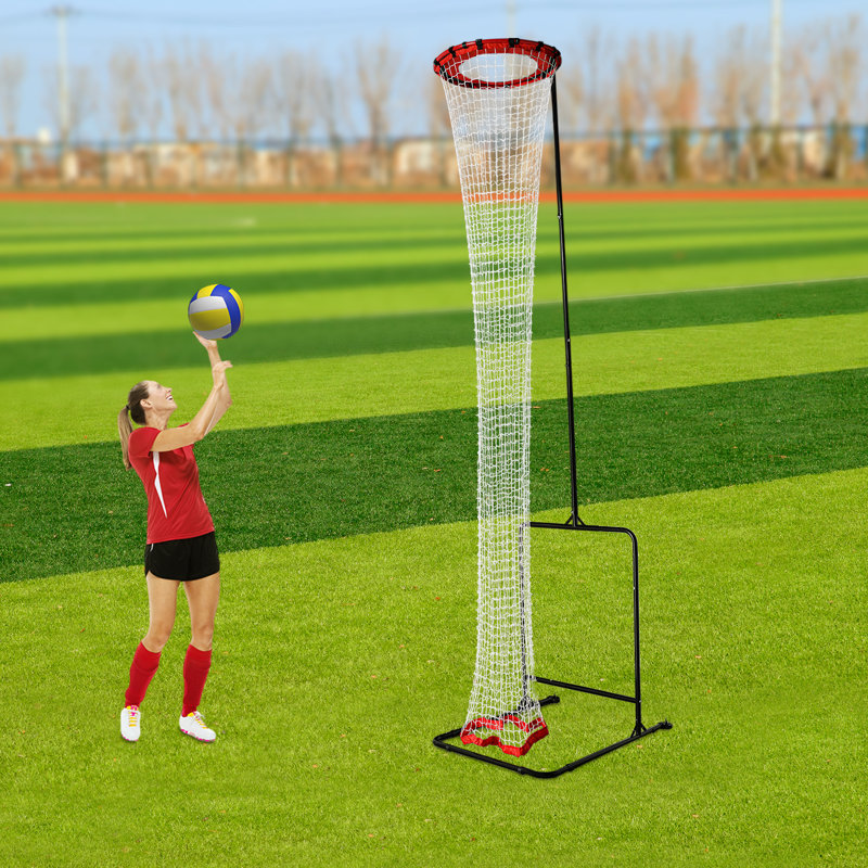 Volleyball Setting Trainer Volleyball Training Equipment With Adjustable Height And Angle