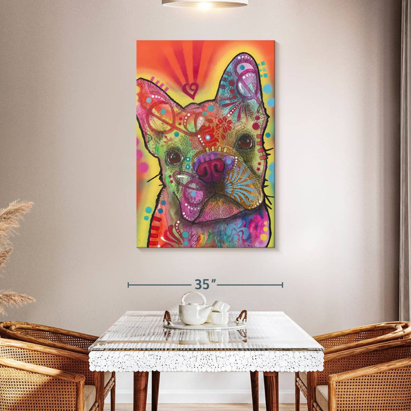 Brampt Heart Talking, 48" H x 32" W