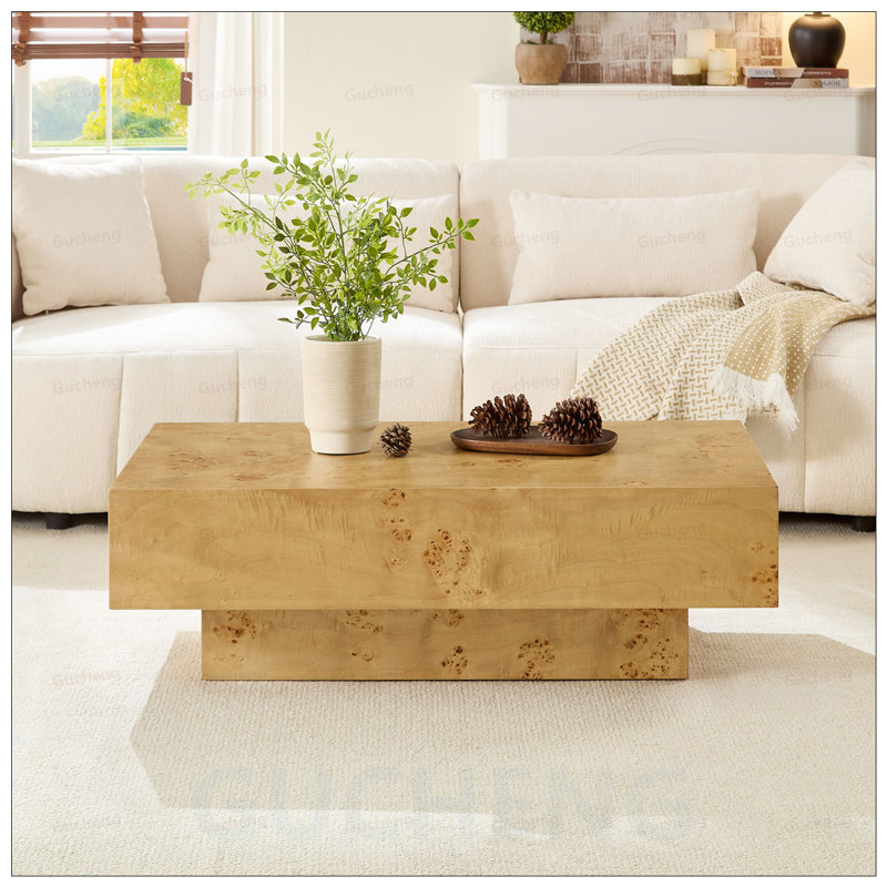 Table basse Burl, Natural